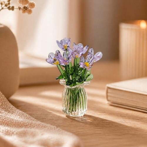 Mini Glass Flowers