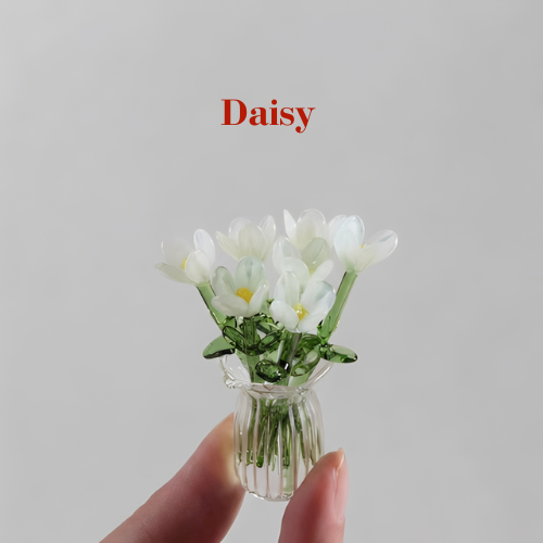 Mini Glass Flowers