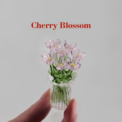 Mini Glass Flowers