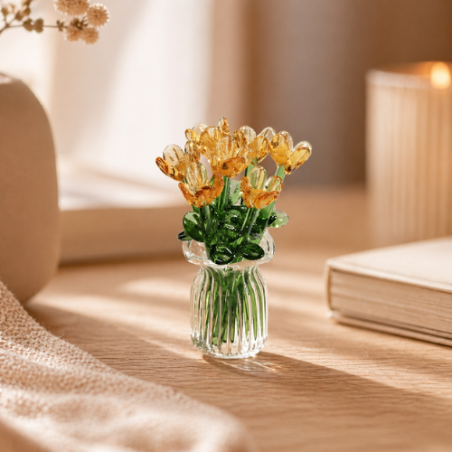 Mini Glass Flowers