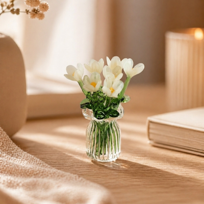Mini Glass Flowers